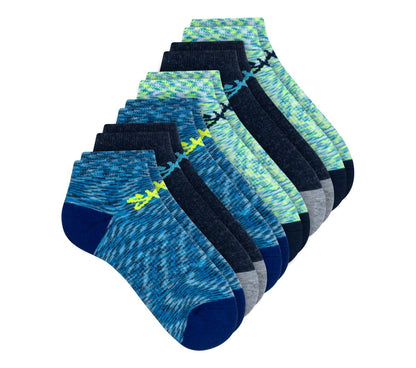 Clothing Skechers 6 Pack Space Dye Low Cut Socks | Skechers Clothing