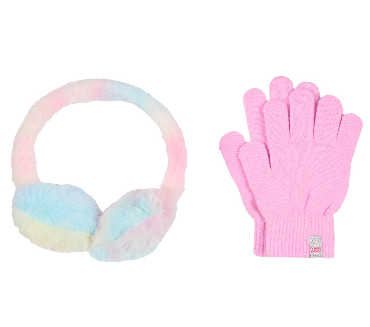 Clothing Skechers Tie Dye Heart Earmuff and Glove Set | Skechers Clothing