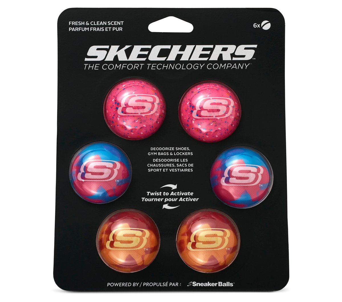 Clothing Skechers 6 Pack SKX Sneaker Balls | Skechers Clothing