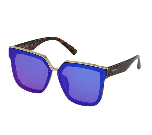 Clothing Skechers Square Mirrored Sunglasses | Skechers Clothing