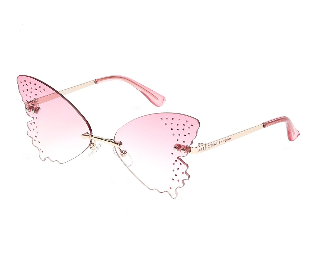 Clothing Skechers Rimless Butterfly Sunglasses | Skechers Clothing