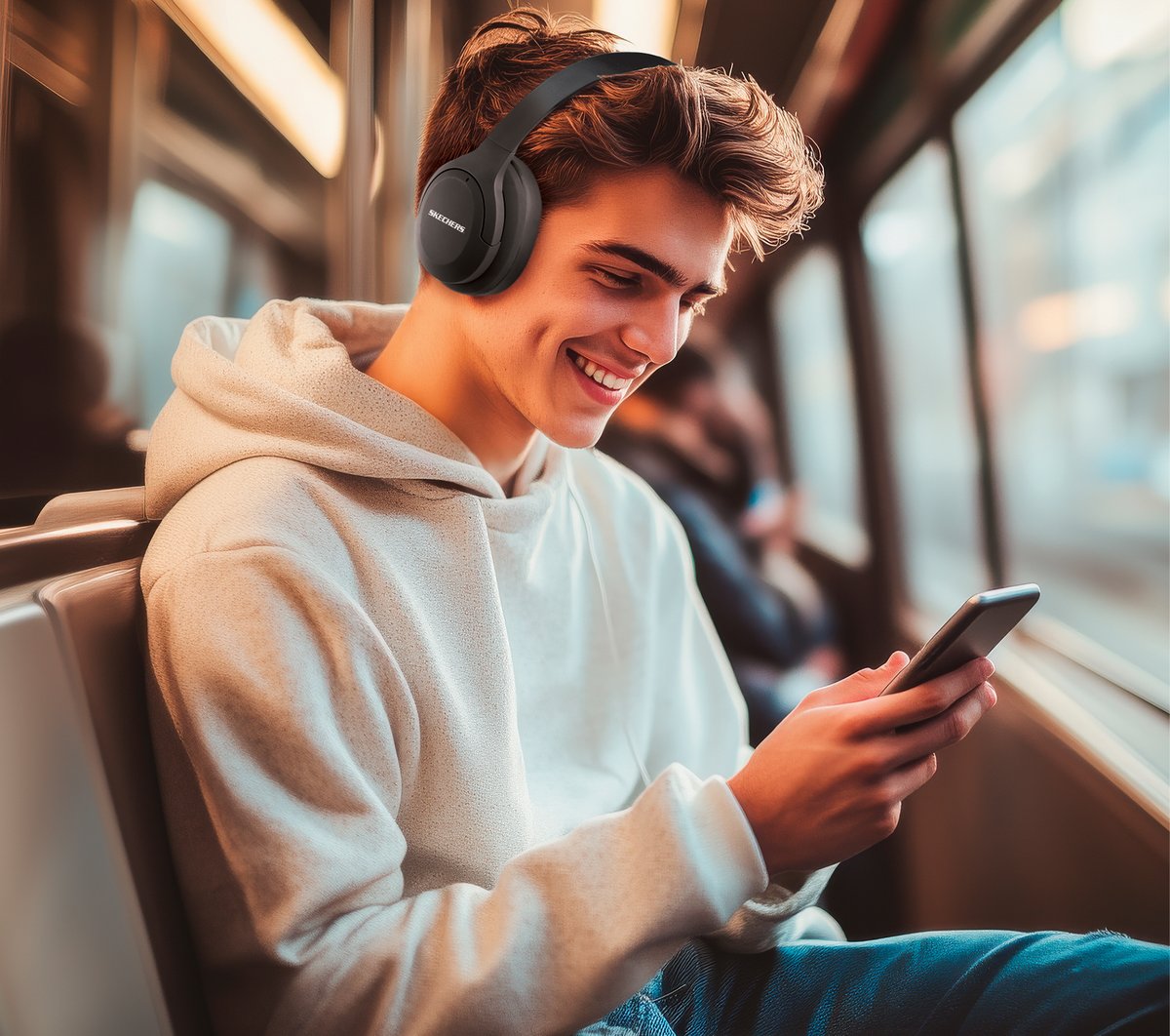 Clothing Skechers Wireless Over Ear Headphones | Skechers Clothing