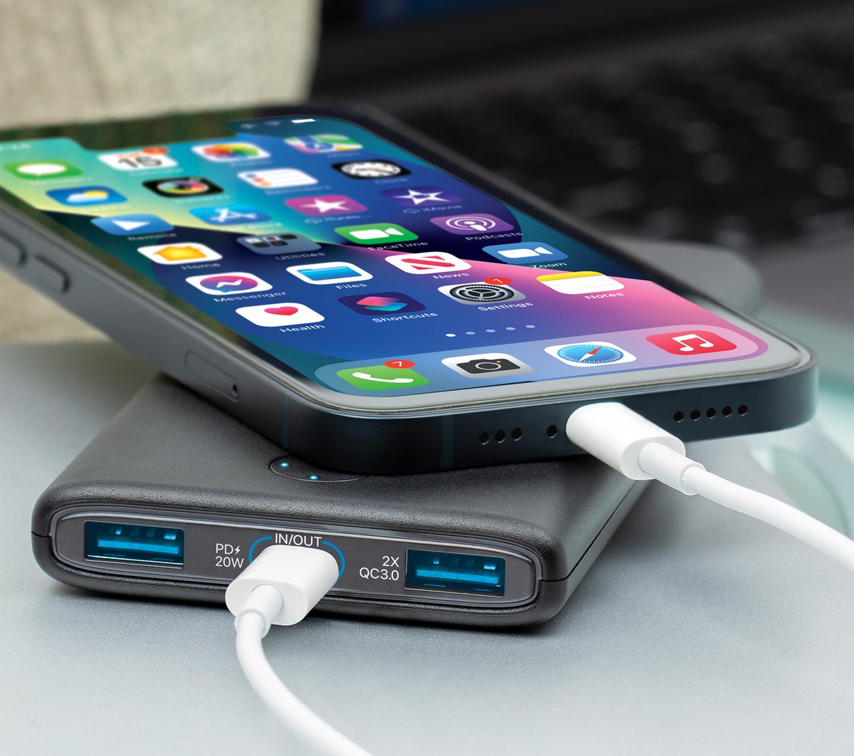 Clothing Skechers 10k 20W USB-C Portable Power Bank Charger | Skechers Clothing