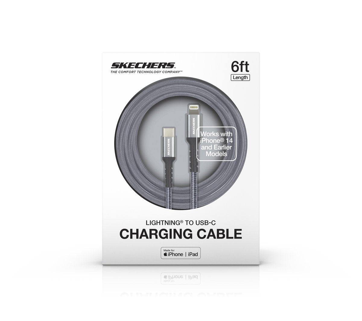 Clothing Skechers Lightning to USB-C Charging Cable | Skechers Clothing