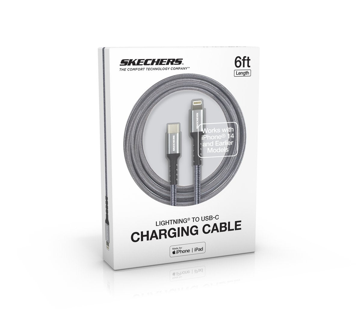 Clothing Skechers Lightning to USB-C Charging Cable | Skechers Clothing