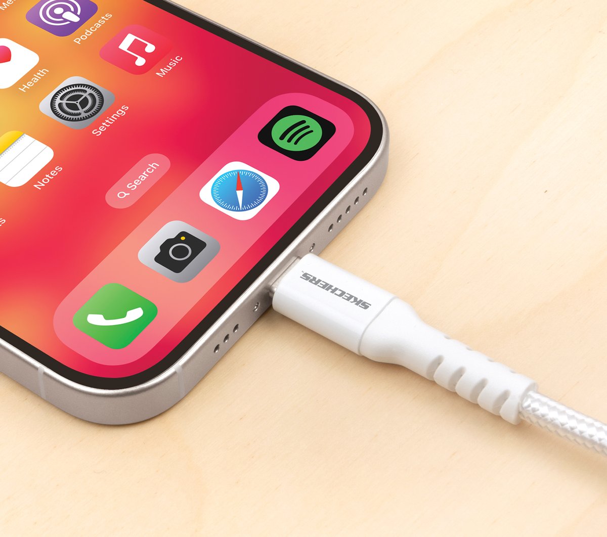 Clothing Skechers Lightning to USB-C Charging Cable | Skechers Clothing