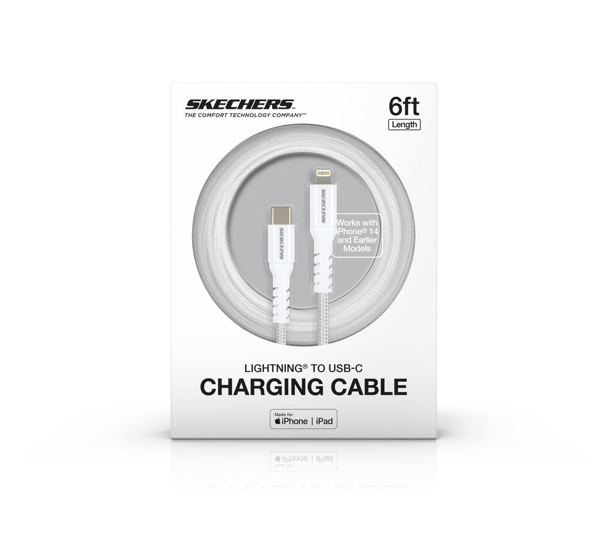 Clothing Skechers Lightning to USB-C Charging Cable | Skechers Clothing