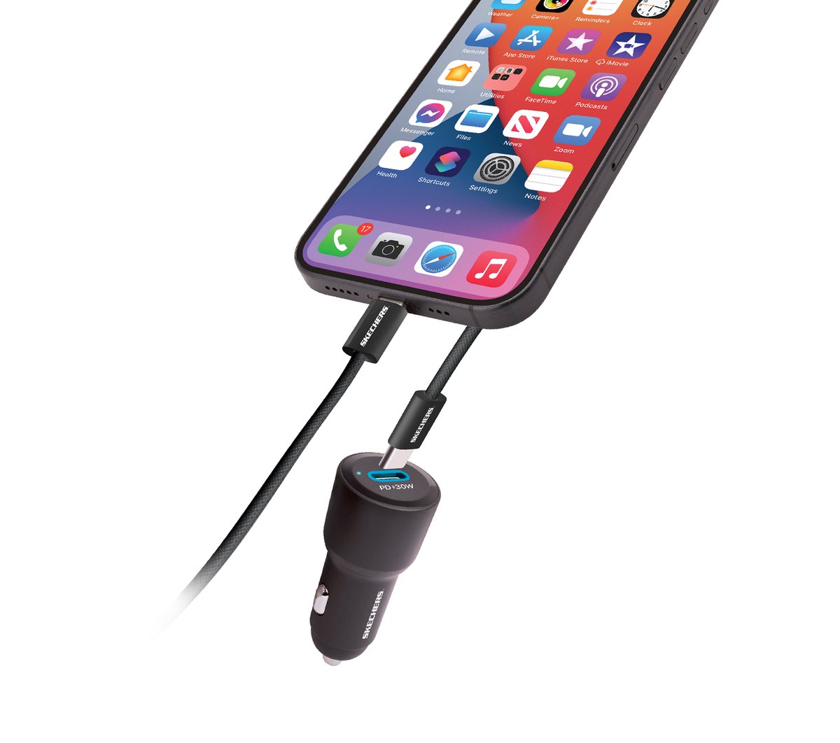 Clothing Skechers 30W USB-C Car Charging Kit | Skechers Clothing