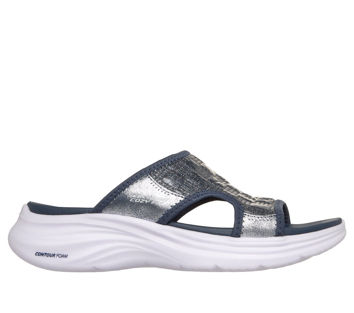 New Arrivals Skechers Contour Foam Sandal - Cozy Fit Costal Air | Skechers New Arrivals